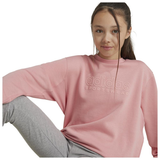 Adidas Παιδικό φούτερ All SZN Graphic Crew Sweatshirt